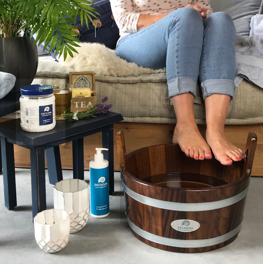 Magnesium Fussbad
