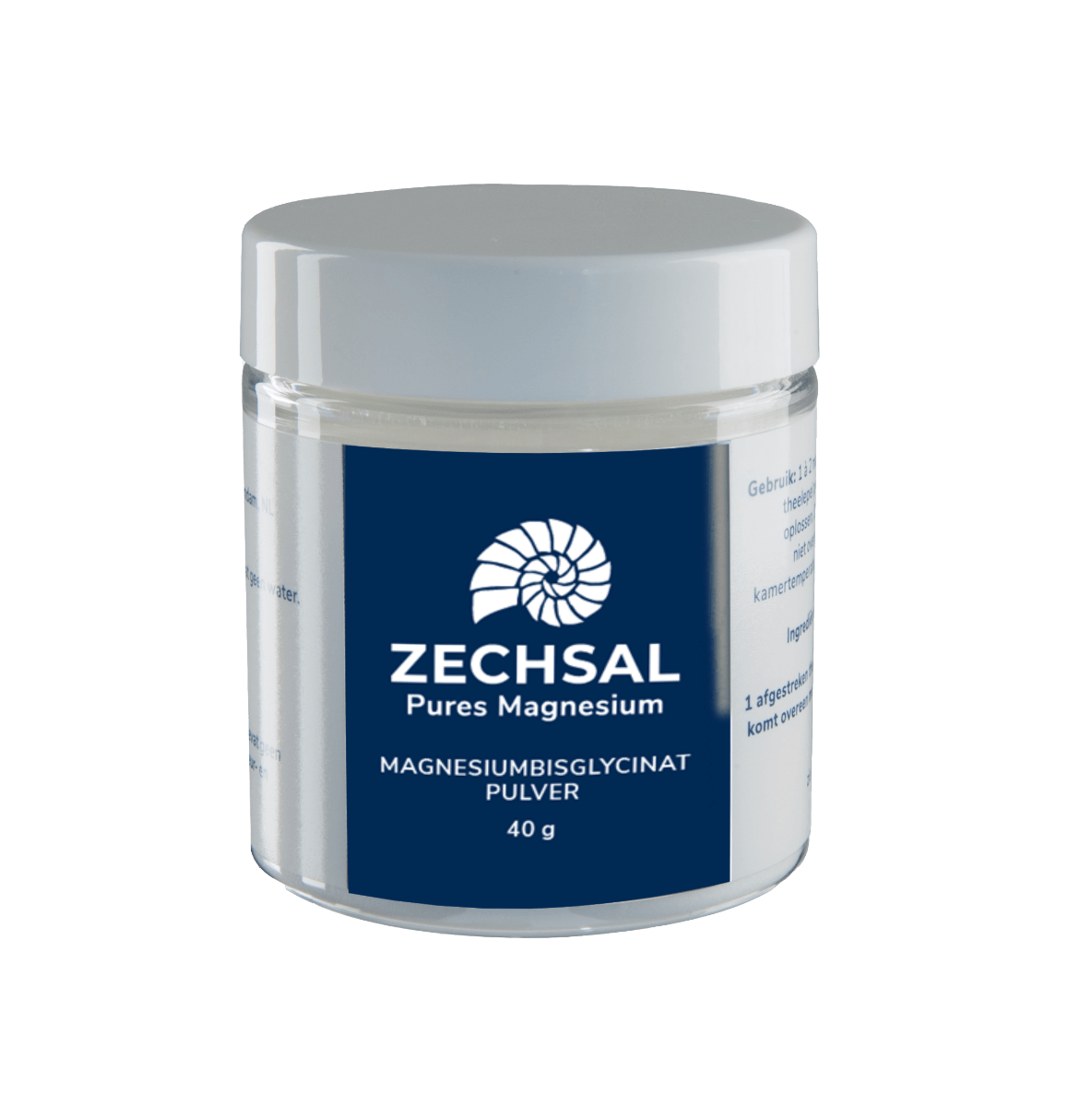 Zechsal Magnesiumbisglycinat pulver mini, 40 g Zechsal